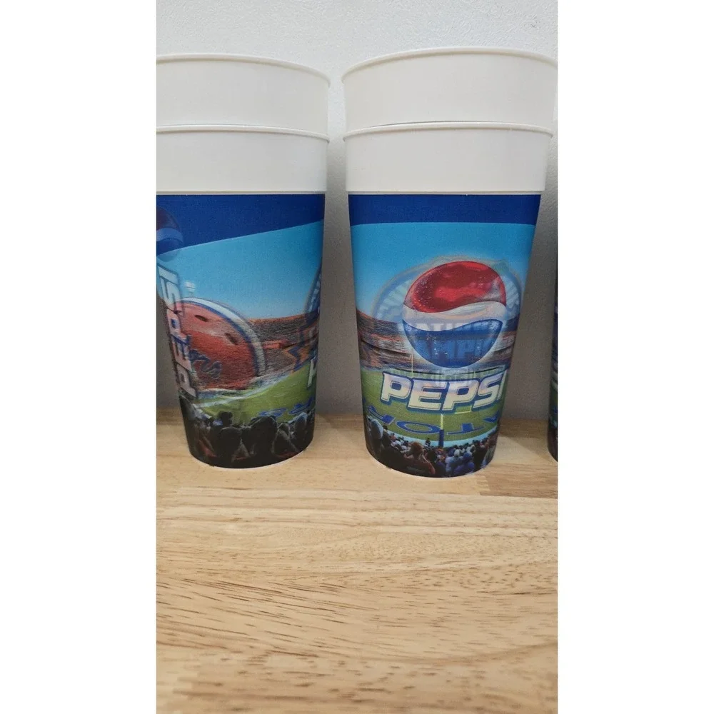 Lot of 10 Vntg Florida Gators Pepsi Holographic Stadium Cups 2006 National Champ